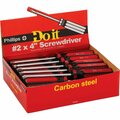 All-Source #2 x 4 In. Phillips Screwdriver Impulse Display 322504